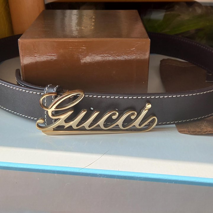 Ремень кожа GUCCI, Италия