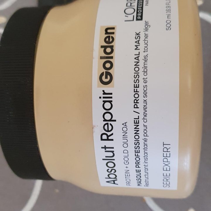 Маска для волос loreal repair Golden 500ml новая