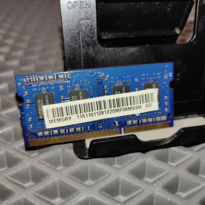 Оперативная память DDR3 1 gb для ноутбука