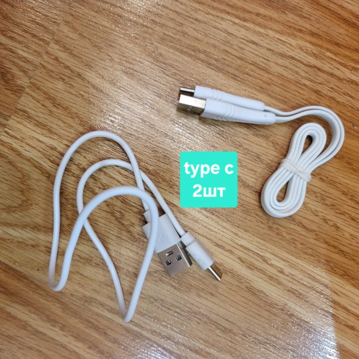 Кабели type c, lightning, micro usb