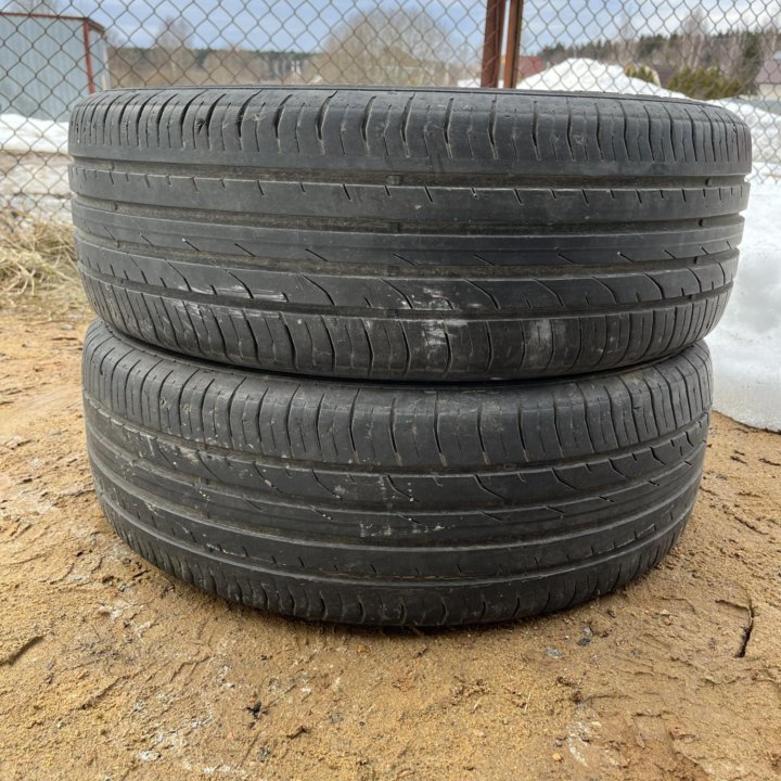 Шины лето 215/55 R18 2 шт.