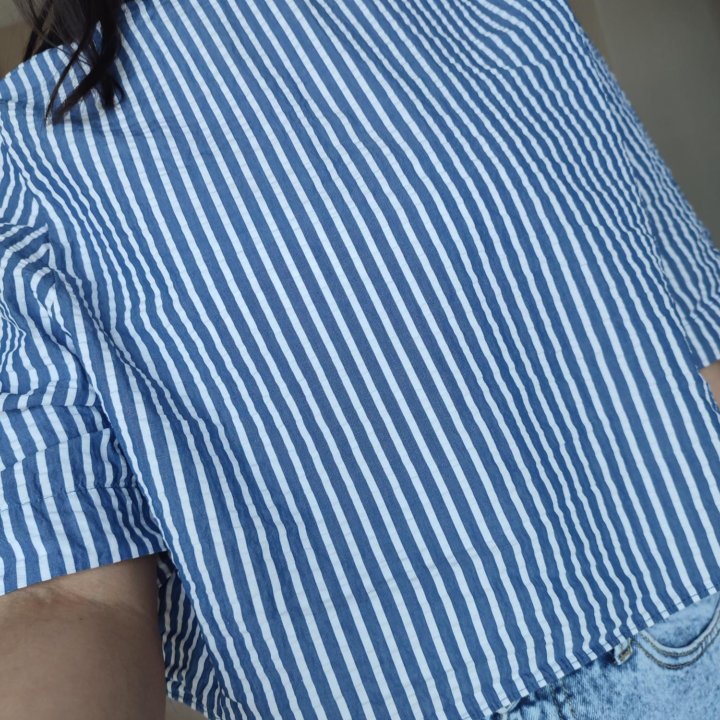 Рубашка Zara хлопок