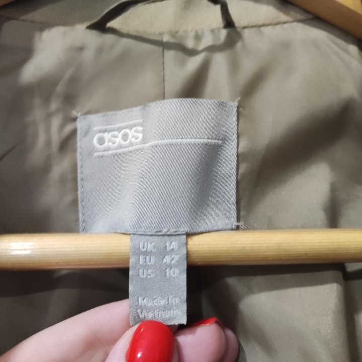 Плащ тренч Asos для беременных