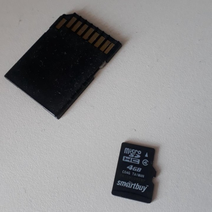 Карта памяти MicroSD 4 Гб