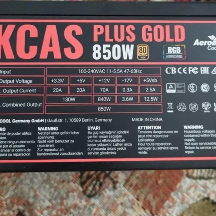 Блок питания для ПК 850w