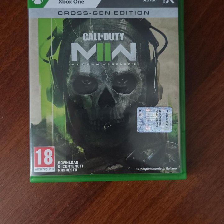 Игра Call of Duty Modern Warfare 2 на xbox