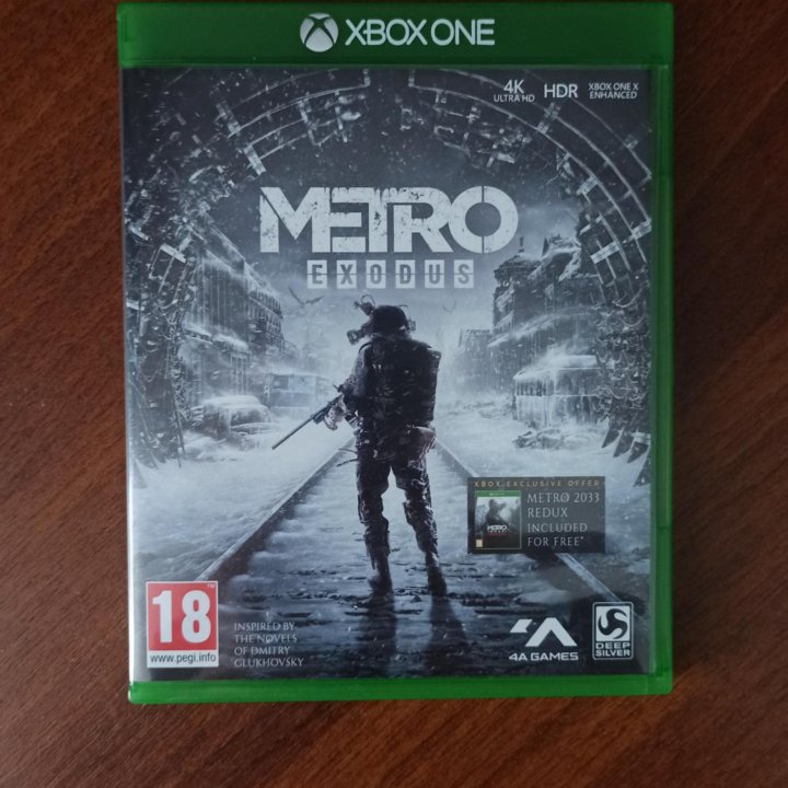 Игра Metro Exodus на xbox