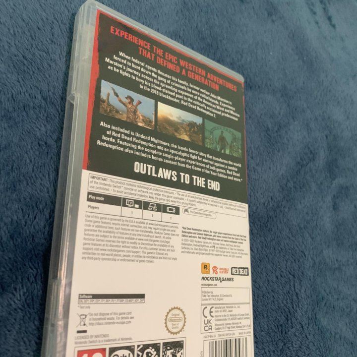  Red dead redemption Nintendo switch