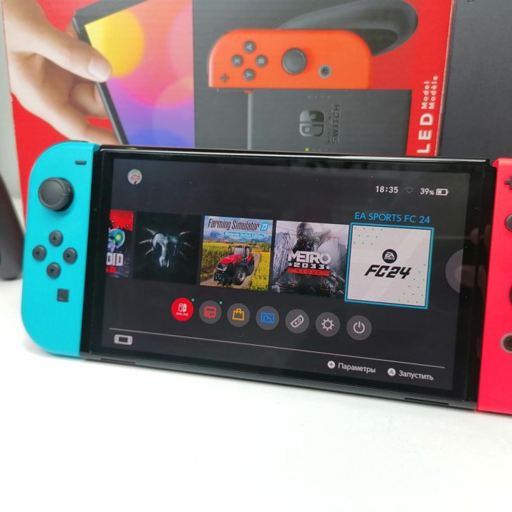 Nintendo Switch Oled 320gb+999игр