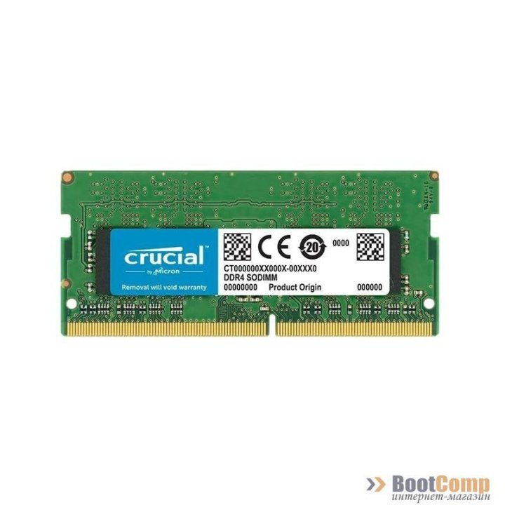 Оперативная память DDR4 SODIMM 16Gb 3200MHz Crucial CB16GS3200