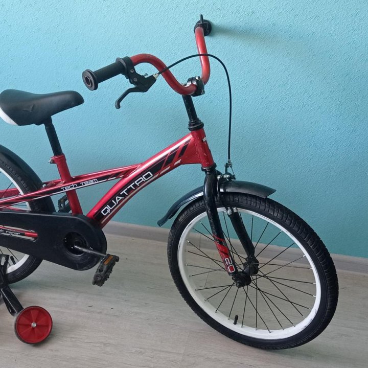 Велосипед детский красный 20 дюймов бу
