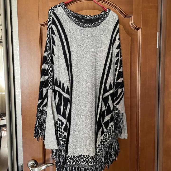 Пончо женское