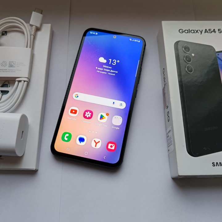 Samsung Galaxy A54 5G 16/256 ГБ( КАК НОВЫЙ)