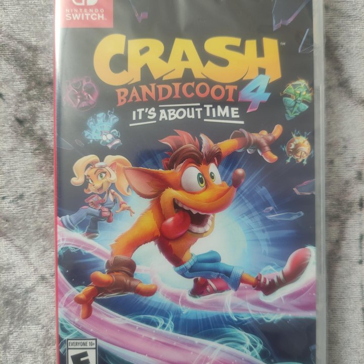 Crash Bandicoot 4 для Nintendo Switch Новый!