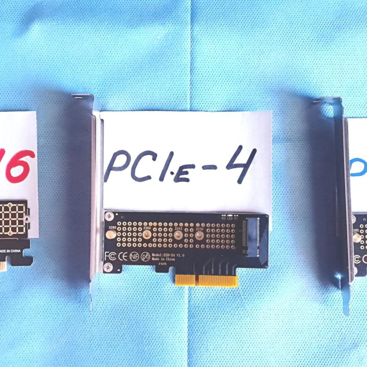 ПЕРЕХОДНИКИ - PCIe - NVME M2 ( новые ) , ( 4 шт. )