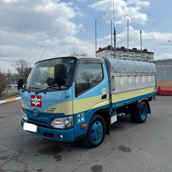 Toyota Dyna 2017г/в,4 вд,V-4.0cc