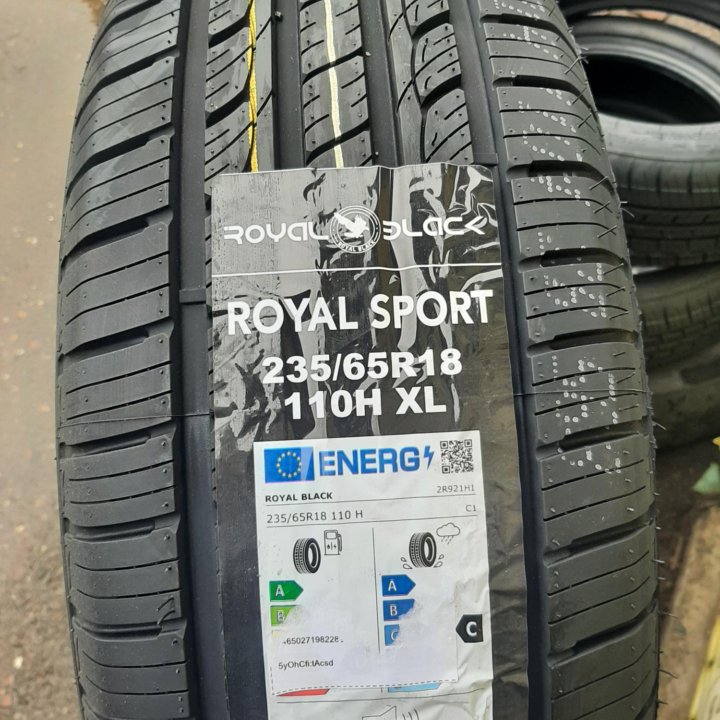 235/65 R18 Royal Black Royal Sport Новые!