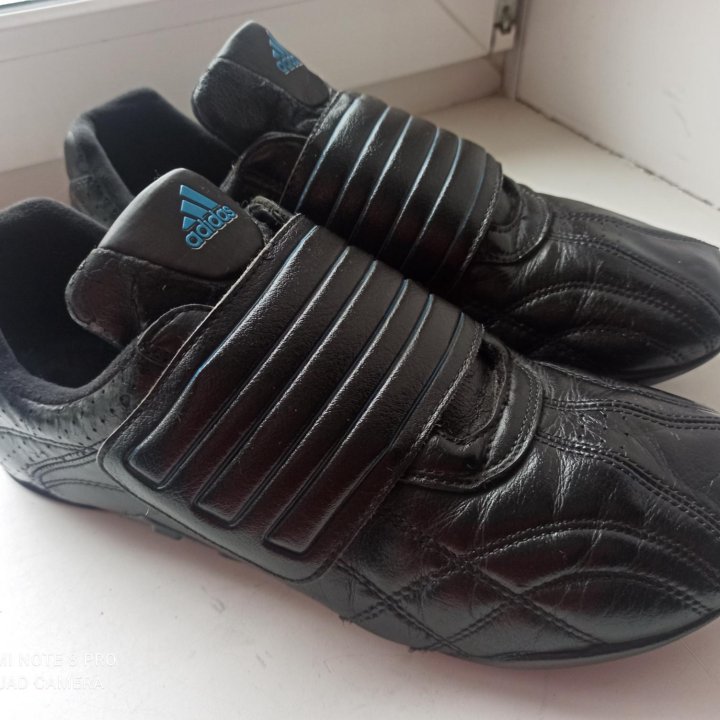 Adidas кроссовки кеды слипоны оригинал кожа 43,5 р