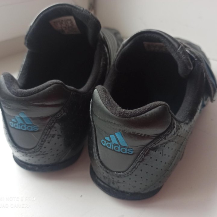 Adidas кроссовки кеды слипоны оригинал кожа 43,5 р