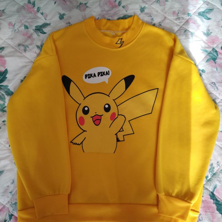 Свитшот толстовка PikaChu Пикачу