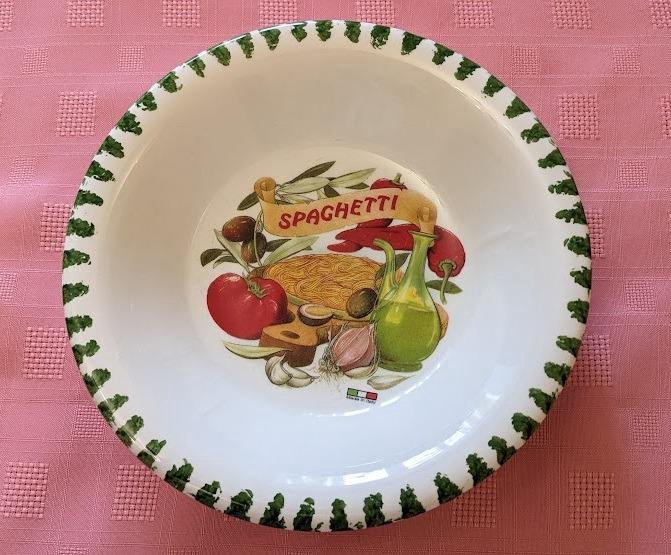 Блюдо тарелка Италия Чехословакия Carlsbad