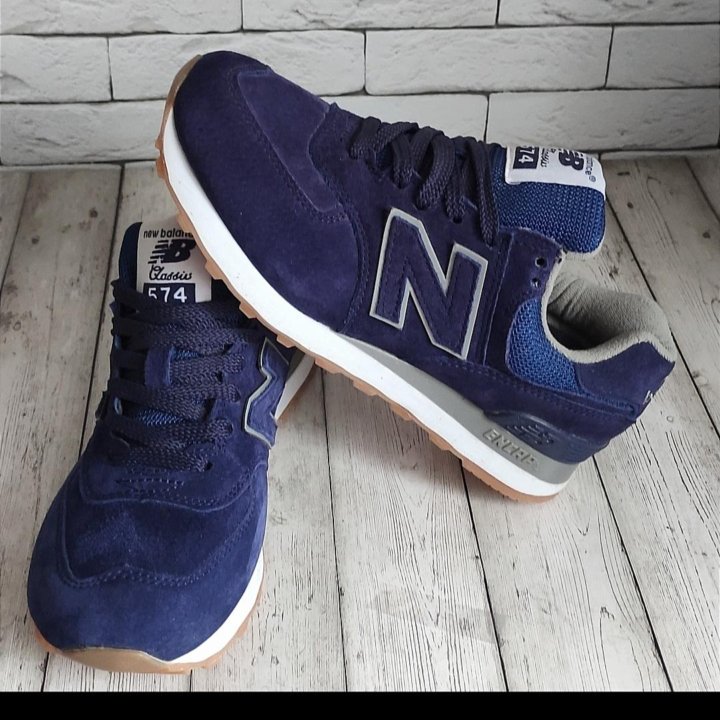 КРОССОВКИ ЖЕНСКИЕ ЗАМШЕВЫЕ NEW BALANCE 574