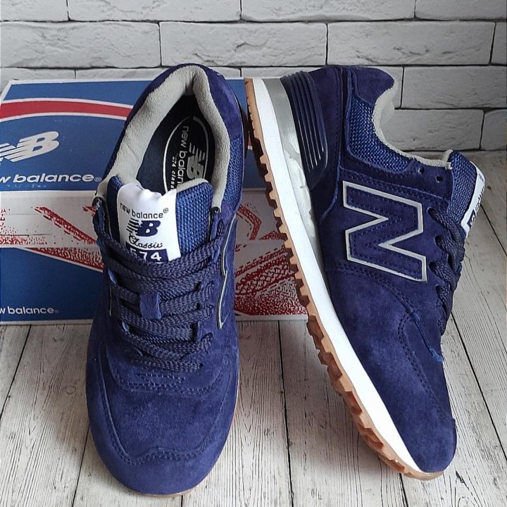 КРОССОВКИ ЖЕНСКИЕ ЗАМШЕВЫЕ NEW BALANCE 574