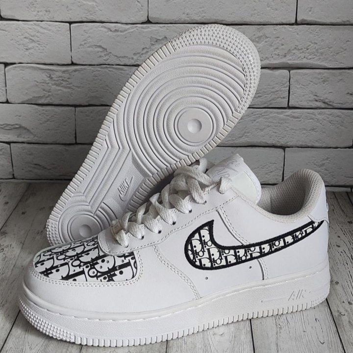 КРОССОВКИ ЖЕНСКИЕ ДЕМИСЕЗОННЫЕ NIKE AIR FORCE DIOR