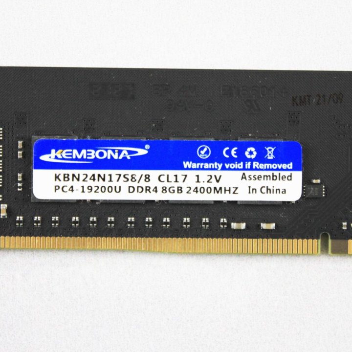 Опepативная память DDR4 8 GB 2400 MHz KEMBONA