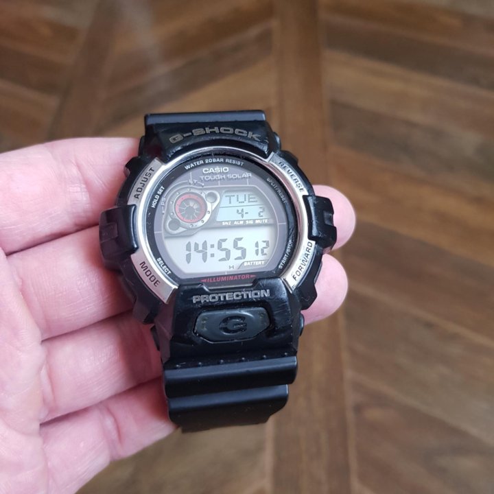 Часы Casio G-Shock GR-8900, на солнечной батарее