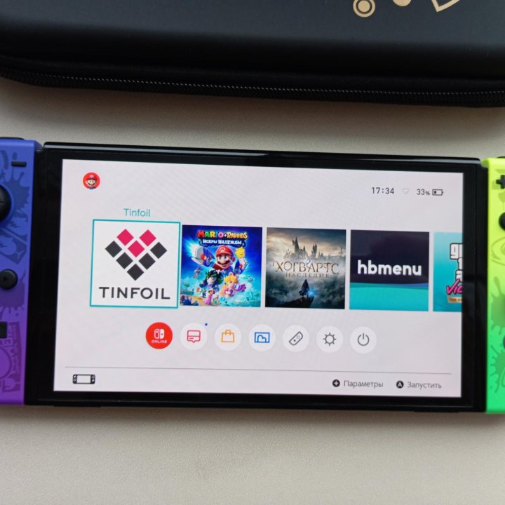 Nintendo Switch Oled Splatoon 128Gb+игры