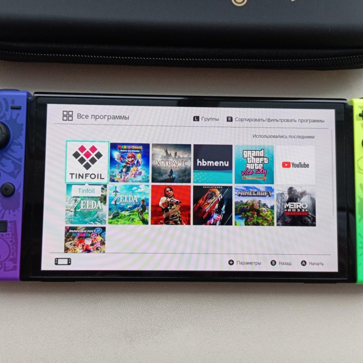 Nintendo Switch Oled Splatoon 128Gb+игры