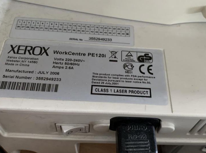 МФУ лазерное Xerox WorkCentre PE120i, ч/б, A4