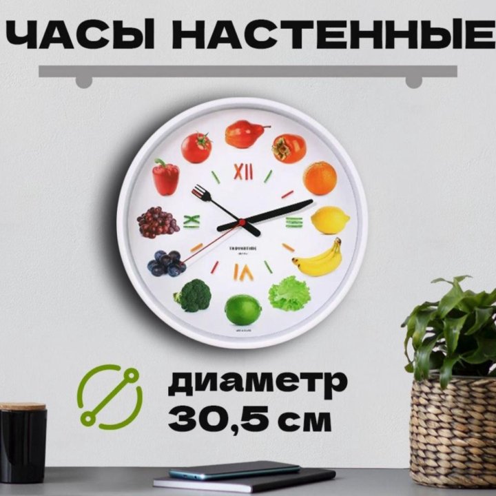 Часы новые для кухни