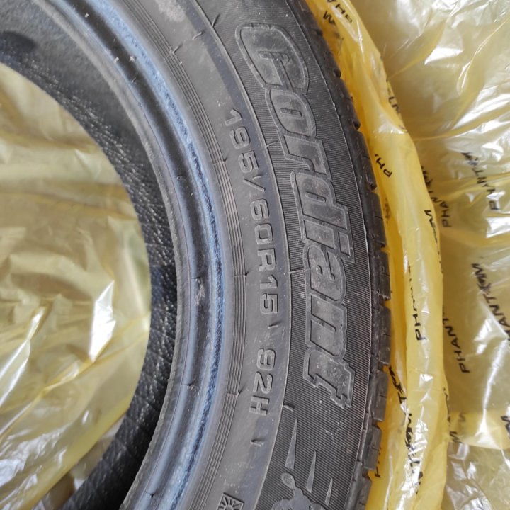 Продам летнюю резину Cordiant Comfort 2 195/60 r15