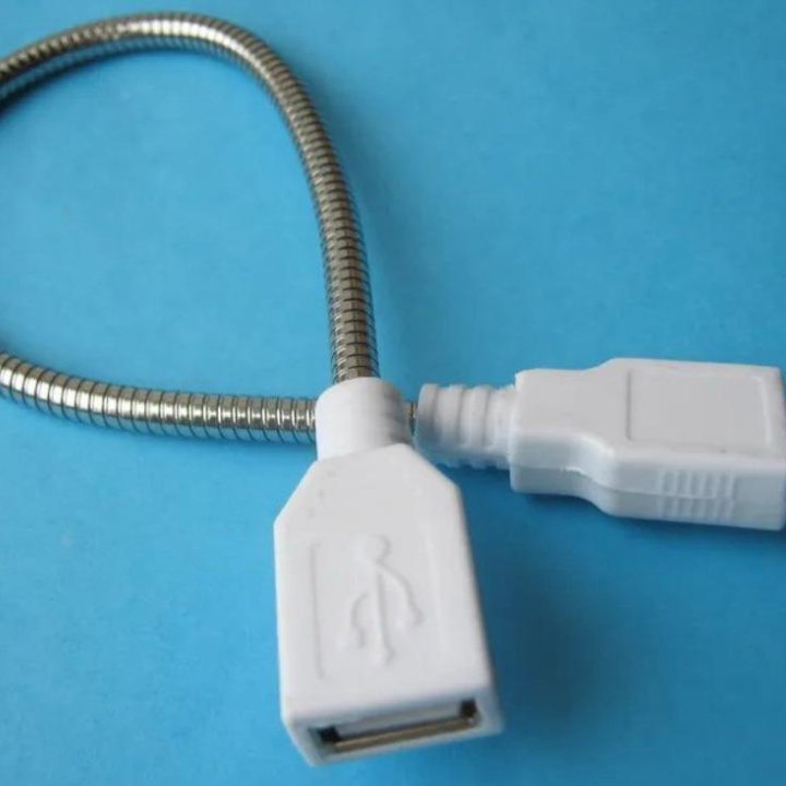 Гибкий металлический USB удлинитель