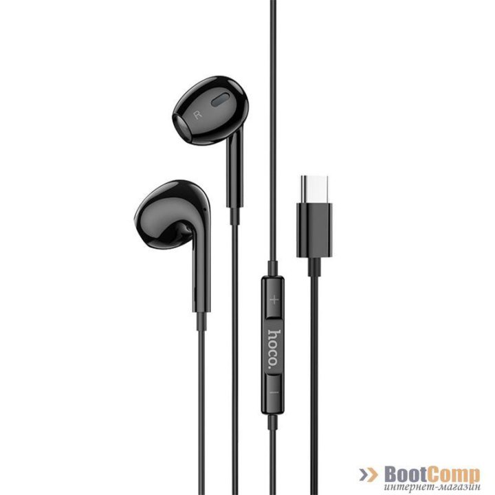 Гарнитура HOCO M1 Max crystal earphones for Type-C (черный)