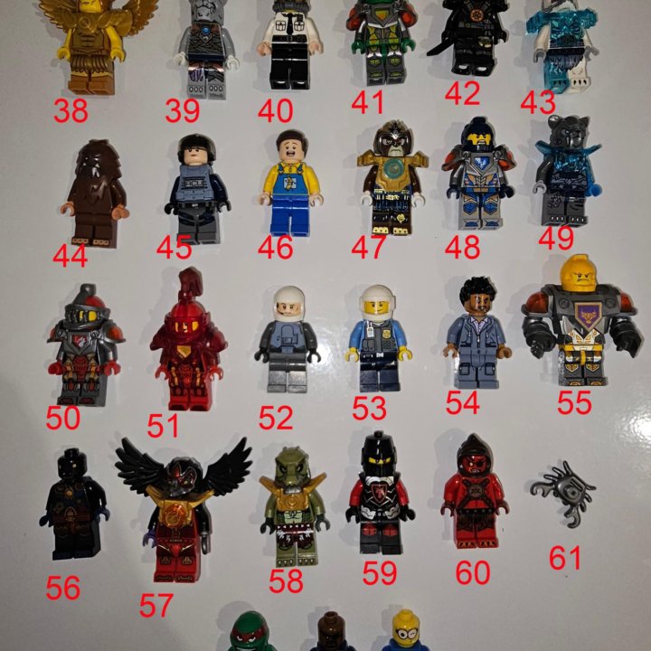 Lego Минифигурки Marvel, DC, Star Wars и другие