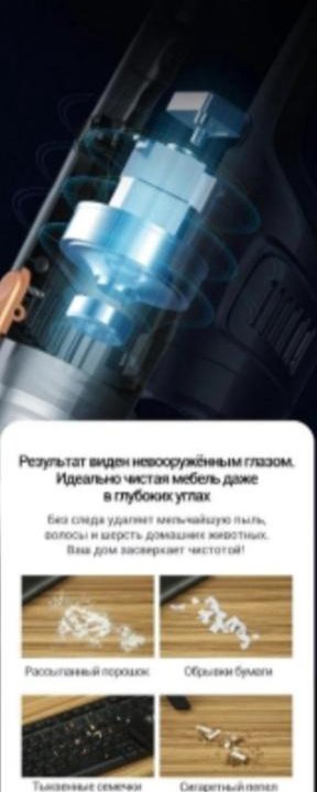 Вертикальный пылесос Deerma DX115C