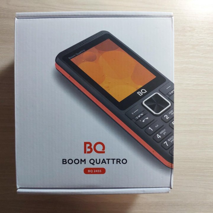 Мобильный телефон BQ 2455 Boom Quattro, синий