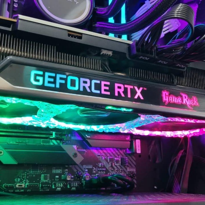 Видеокарта RTX 3080 10gb GameRock в отличном сост