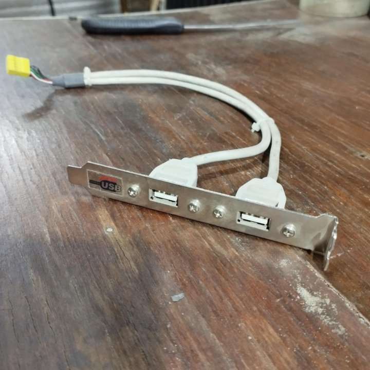 Кабель-переходник (адаптер). USB-планка на материн