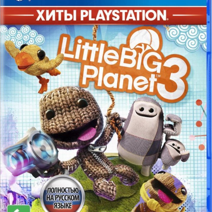 Игра PS4 LittleBigPlanet 3, в плёнке