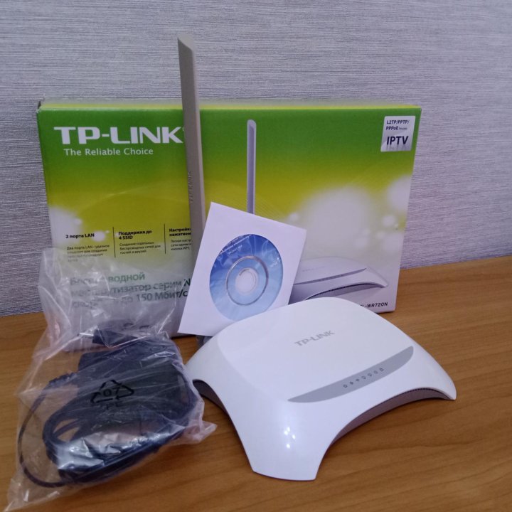 Wi-Fi роутер TP-Link TL-WR720N