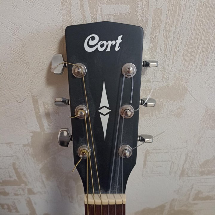 Акустическая гитара Cort ad 810 BKS черная
