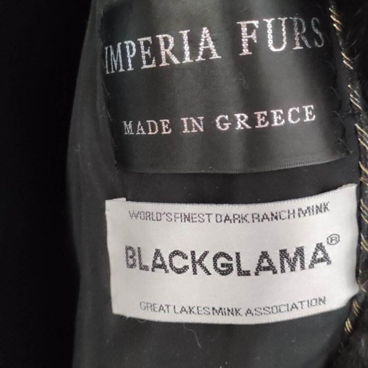 Blacklama шуба норковая