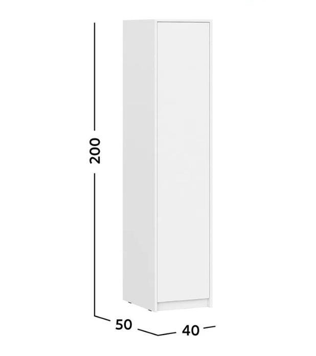 Шкаф белый распашной 130см не Икеа