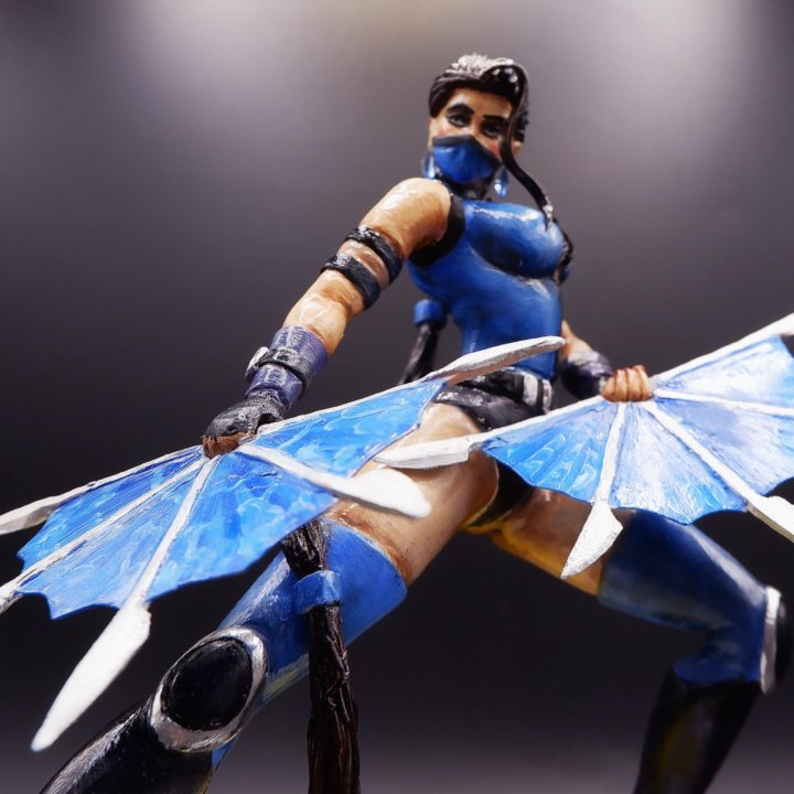 Фигурка статуя Kitana Китана Mortal Kombat DA