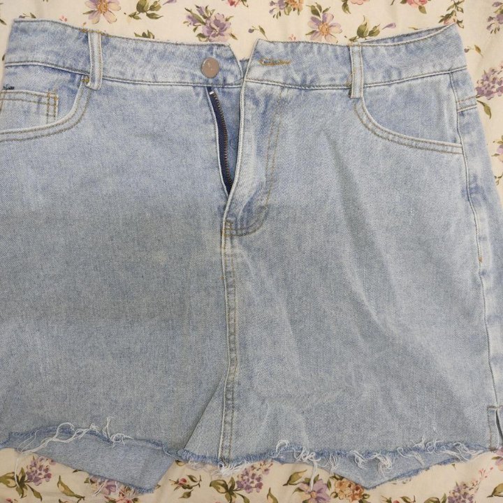 Юбка-шорты женская джинсовая