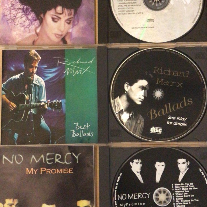 Sandra,Richard Marx,No Mercy,Cardigans,Backsreet b